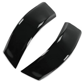 G-PLUS Corner Roof Moldings RH & LH Compatible with Ford F250 F350 F450 F550 Super Duty 1999-2007 Regular & Crew Cab Only (Not Fit Extended Cab) YC3Z-2551728-PTM YC3Z-2551729-PTM Painted Black