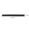 NicelyFit Silicone Anti-slip Eyeglass End Tips Ear Sock Pieces Tube