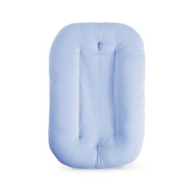 Baby Lounger for Newborn, Bionic Design Baby Lounger, Soft Organic Cotton Breathable Lounger for Infants 0-24 Months (Blue)