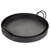 Hipiwe Set of 2 Industrial Style Metal Iron Serving Tray