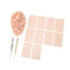 600Pcs Acupressure Ear Beads Massage Acupoint Pressure Stimulation Paste Ear
