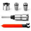 MEIGGTOOL 1/4 Inch Shank Router Bit Extension Collets ER16M Extender