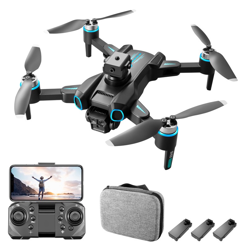 Remote Control Drone with Camera 6K Dual Camera Foldable Drone