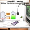 Obeaming Campervan LED Reading Light 12V Flexible Spot Inbuilt Dimmer