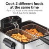 Hamilton Beach Electric Deep Fryer with 2 Baskets and Lid,