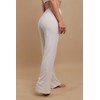 Cottonique Women's Latex-Free Drawstring Lounge Pants Made from 100% Organic