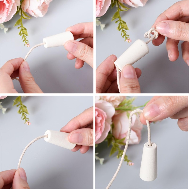 6 Pack Blind Pull Cord Ends,Blind Small Pendants Drops Pull