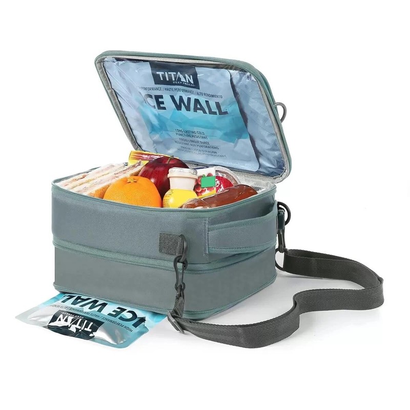 Titan by Arctic Zone Expandable Lunch Box – Insulated, Crush-Resistant