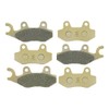 S SYUU Motorcycle Replacement Front Rear Brake Pads Brakes compatible