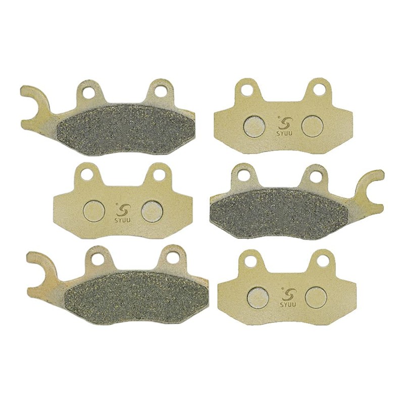 S SYUU Motorcycle Replacement Front Rear Brake Pads Brakes compatible