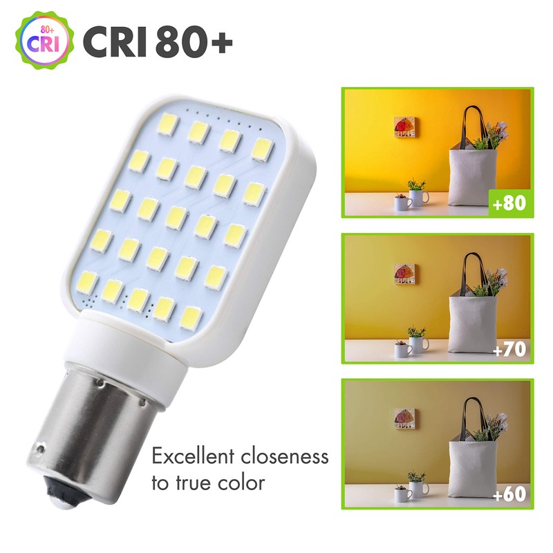 Leisure LED 4 Pack RV Interior LED Light Rotating Bulb
