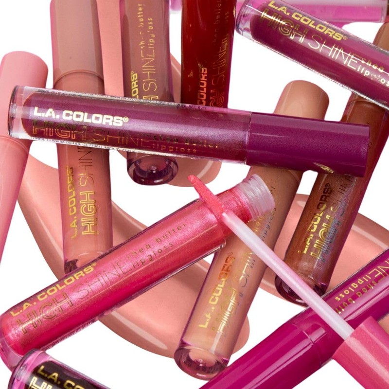 L.A. COLORS High Shine Lipgloss, Snuggle CLG935