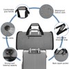 Garment Bags for Travel,50L Carry on Convertible Garment Duffle bag