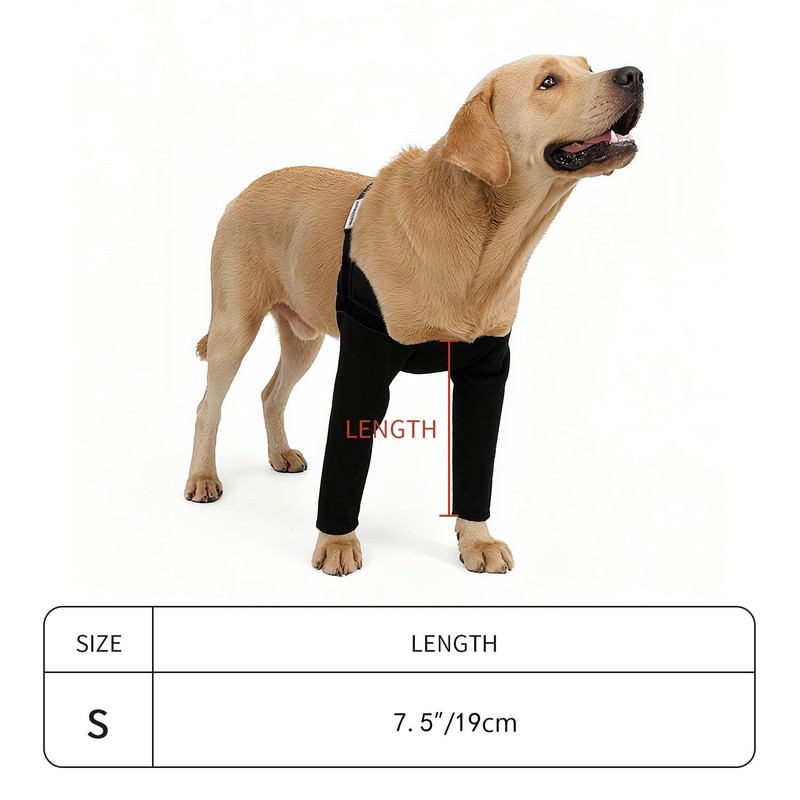 yrenoer Front Leg Dog Recovery Sleeves - Cone Collar Alternative,