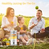 Electric Citrus Juicer, Rechargeable Juicer Machine with USB Cable and