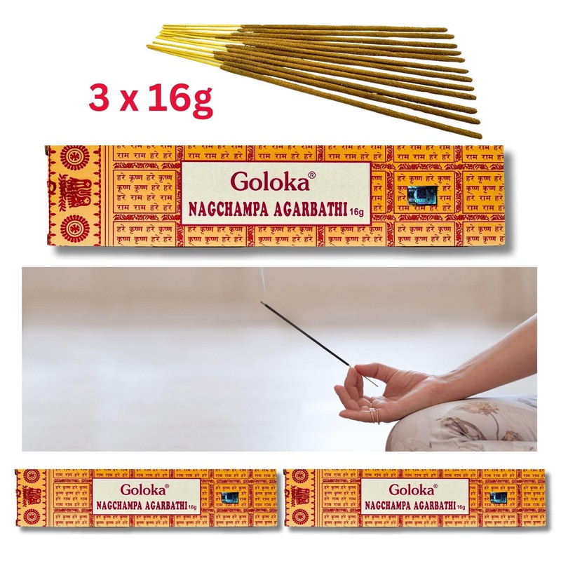 Incense Stick Set, Satya, Goloka, Various Fragrances, Incense (3 x