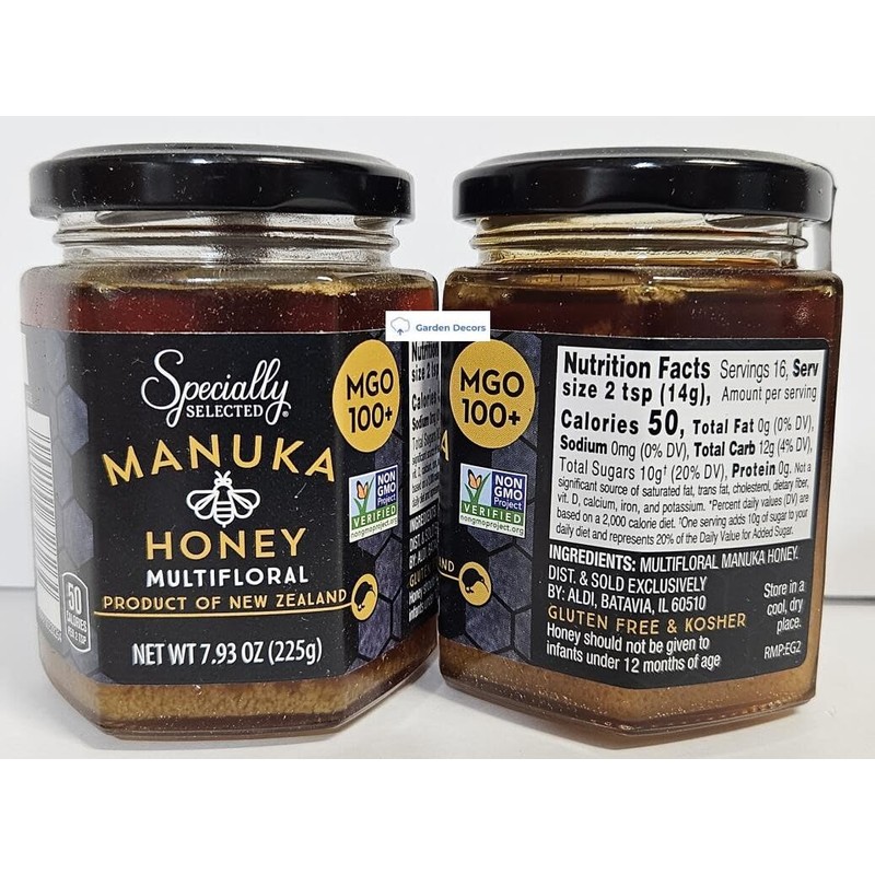 Generic Specially Selected Manuka Honey Multifloral MGO 100+ 7.93oz 225g