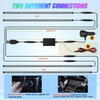 Nilight 4Pcs Car Underglow Neon Accent Strip Lights 252 LEDs