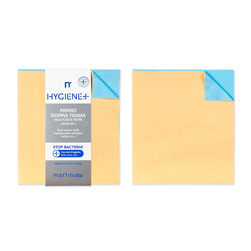 HYGIENE+ MartiniSpa Double Multifunctional Cloth and Glass
