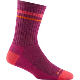 Darn Tough Women's Letterman Crew Lightweight Lifestyle Sock (Style 6064) - Boysenberry, Small