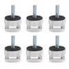 6PCS Hard Top Quick Removal Fastener Thumb Screw with D