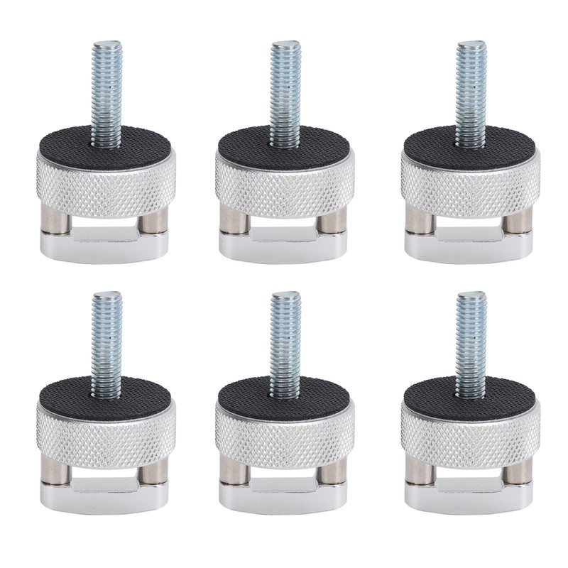 6PCS Hard Top Quick Removal Fastener Thumb Screw with D