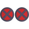 X-Men Storm Red Avenger Embroidered Morale Patch | 2PC HOOK