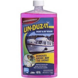 Legend Brands Un-Duz-It Boat and RV Wash - Premium Cleaning Formula Concentrate, True Marine Safe, Low Foaming, Biodegradable cleaner, 32 Fl. Oz.
