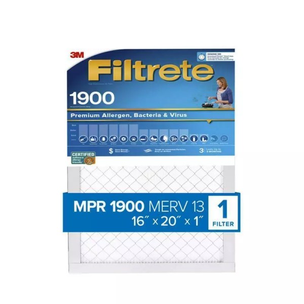 Filtrete 16 in. W X 20 in. H X 1
