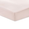 Bianca 400 Thread Count Cotton Sateen Double Fitted Sheet Blush