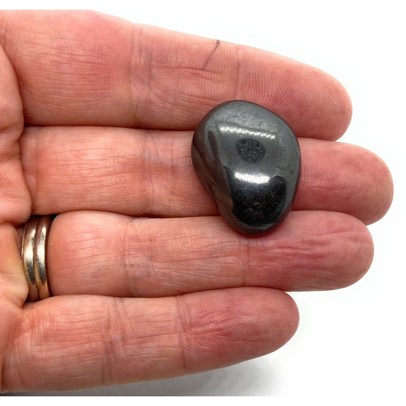 Hematite Medium Crystal Tumbled Stone - 1 Pc