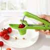 Cherry Pitter, Cherry Stoner Remover with Stainless Steel Rod, Olive