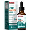 Liposomal Liquid Zinc Copper Supplement Drops, 2 Fl Oz