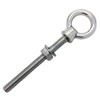 M10 x 100mm Lifting Long Eye Bolt Longshank with Full