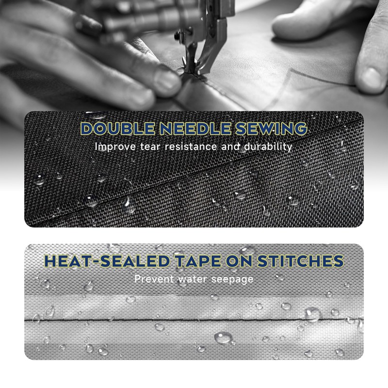 Starcrew Ice Maker Cover, Waterproof& Protective 600D Cover for Countertop