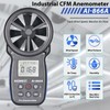 AIOMEST Wind Gauge, Digital Anemometer Wind Meter Hand Held, AI-866A