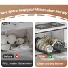 Enskatec Expandable Pots and Pans Organizer Under Cabinet, Sliding Pot