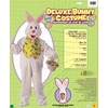Rubie's Plush Fluffy Bunny Mascot Costume, White, X-Large