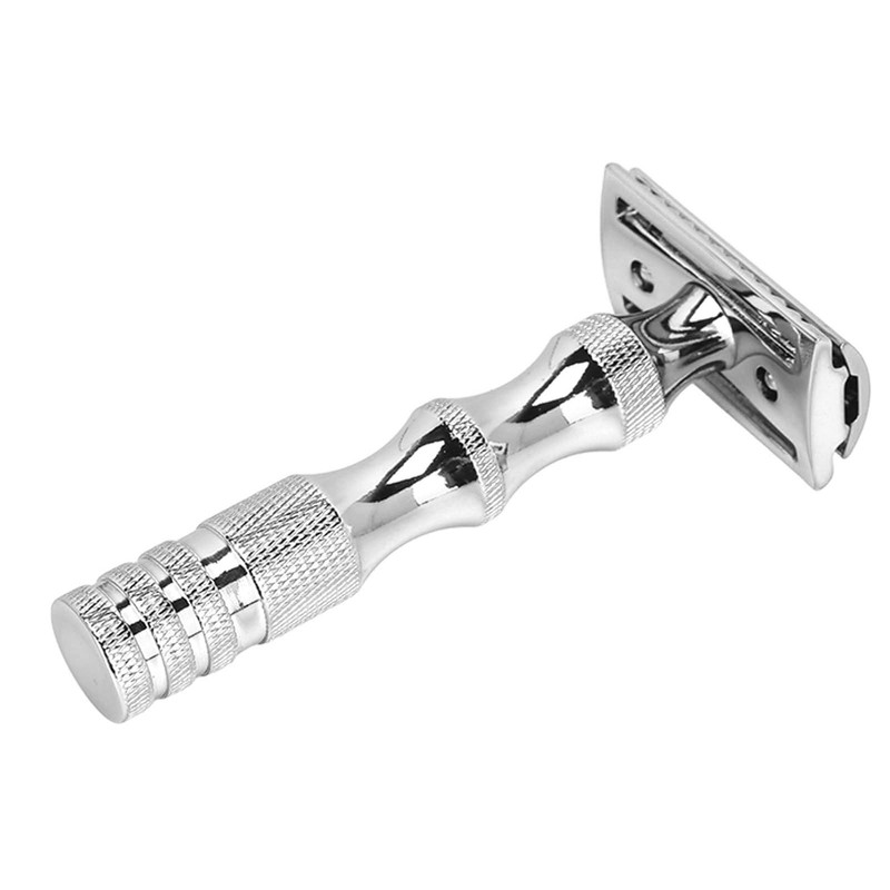 Double Edge Safety Trimmer Fine Cutting Washable Metal Manual Clipper