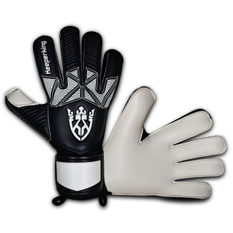 Keeperking Goalkeeper Gloves Children Youth Adults Football Gloves without Fingersave
