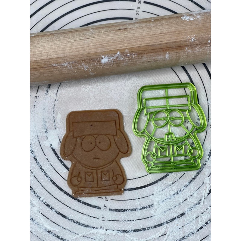Kyle Broflovski Cookie Cutter & Mold 4-Inch-Scale Produced by 3D