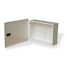 Benner-Nawman 14104-MMH Structured Wiring Cabinets, 14-1/4-Inch X 10-Inch X 4-Inch, White