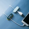 4pcs electrical plug holders,Plug Organizer,phone charger holders for nightstand,charging cord
