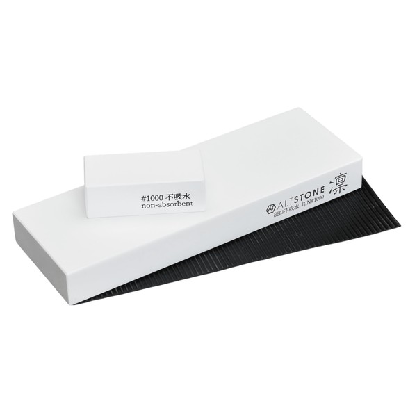 ALTSTONE RIN [High-density. Tightly compacted.] Splash & Go, Whetstone Sharpening