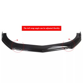 Unbranded For Mazda CX3 CX-30 CX-50 CX9 Car Front Bumper Lip Splitter Spoiler Body Kit DP