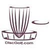 INNOVA DGA Basket Logo 8" Disc Golf Vinyl Decal -
