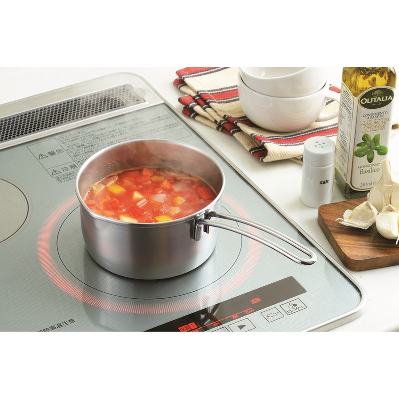 Pal Tall All Stainless Steel Milk Pan 14 cm