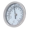 Bimetallic Thermometer G1/2 304 Stainless Steel ‑15°C To 90°C 83mm