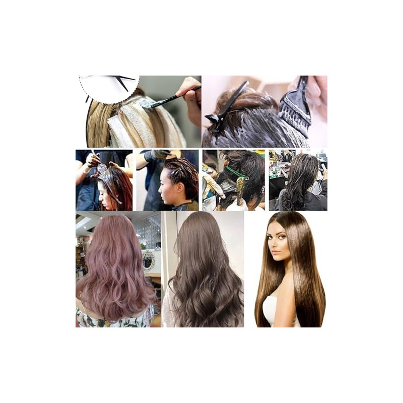 12 Kit De Coloración De Tinte para El Cabello Tazón