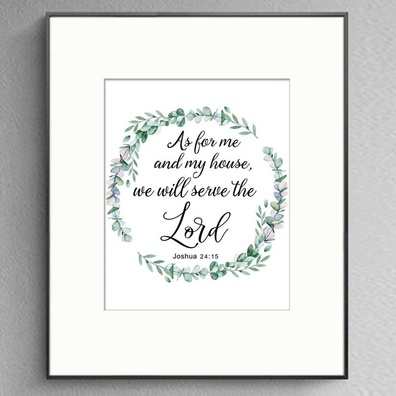 As For Me and My House We Will Serve the